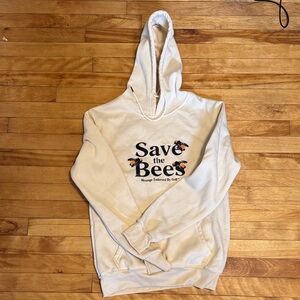 Save the Bees Cream Hoodie